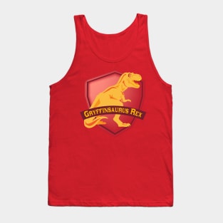 Mesozogwarts Gryffinsaurus Rex Tank Top